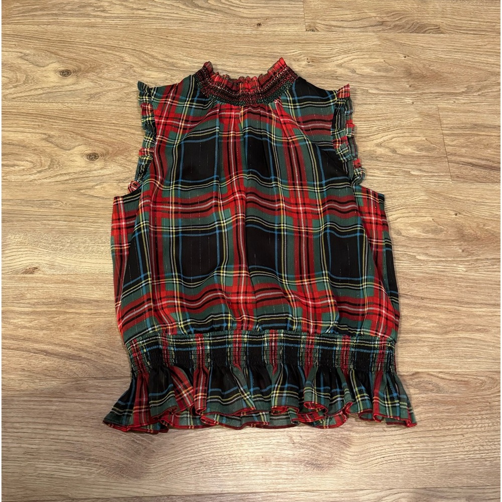Plaid Top